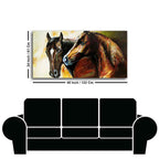 Premium Wall Painting of A Pair of Horses