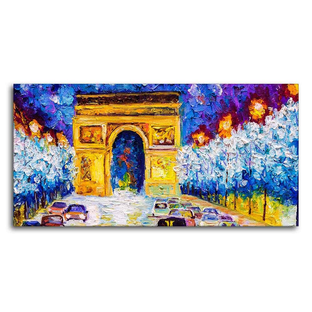 Premium Wall Painting of Abstract Arc de Triomphe