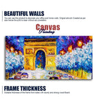 Premium Wall Painting of Abstract Arc de Triomphe