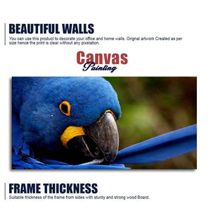 Premium Wall Painting of Blue Mascaw Parrot