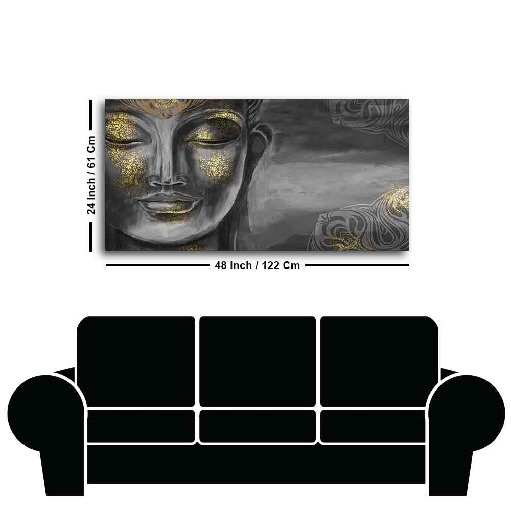 Premium Wall Painting of Bodhisattva Buddha