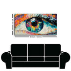 Premium Wall Painting of Conceptual Abstract Picture of the Eye