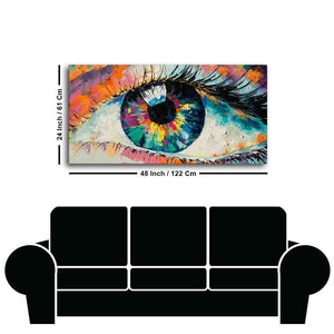 Premium Wall Painting of Conceptual Abstract Picture of the Eye