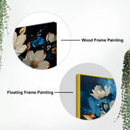 Premium White Flower Canvas Wall Art Painting for Wall Décor