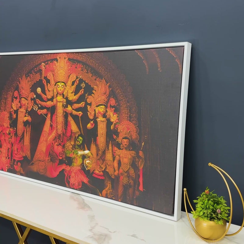 Goddess Maa Durga Premium Canvas Wall Painting