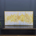 Luxurious Golden Pattern Premium Canvas Wall Painting