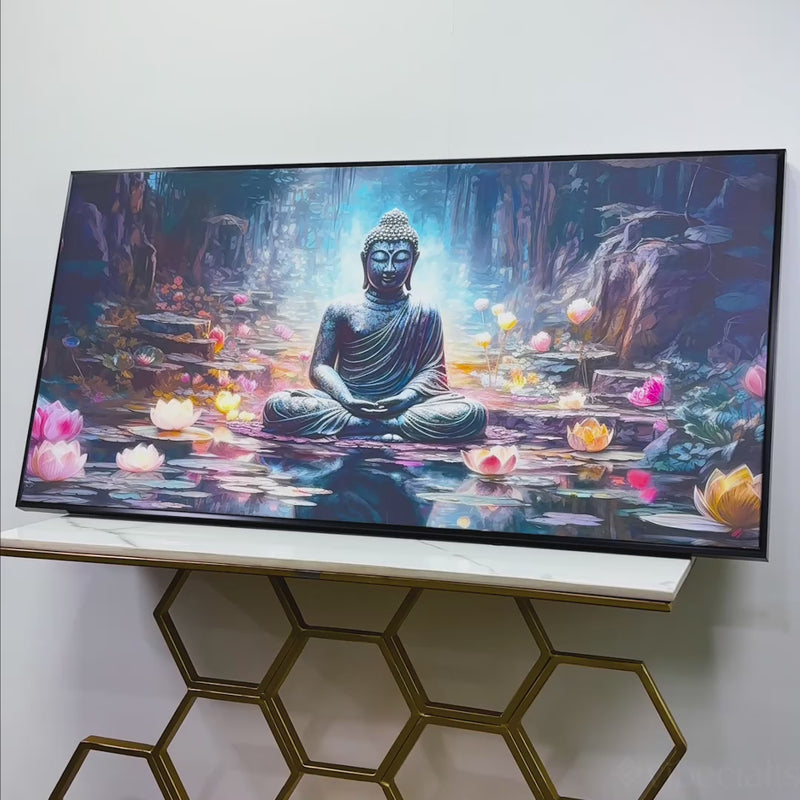 buddha painting video