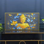 Peaceful Gautam Buddha Canvas Painting for Serene Home Décor