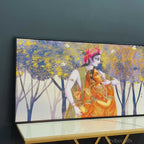 Radhe Krishna Canvas Wall Painting