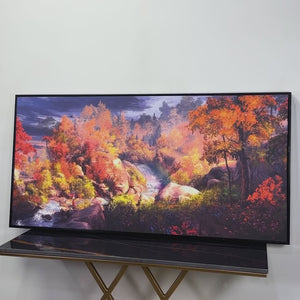 Autumn Season Nature's Scenery Wall Painting