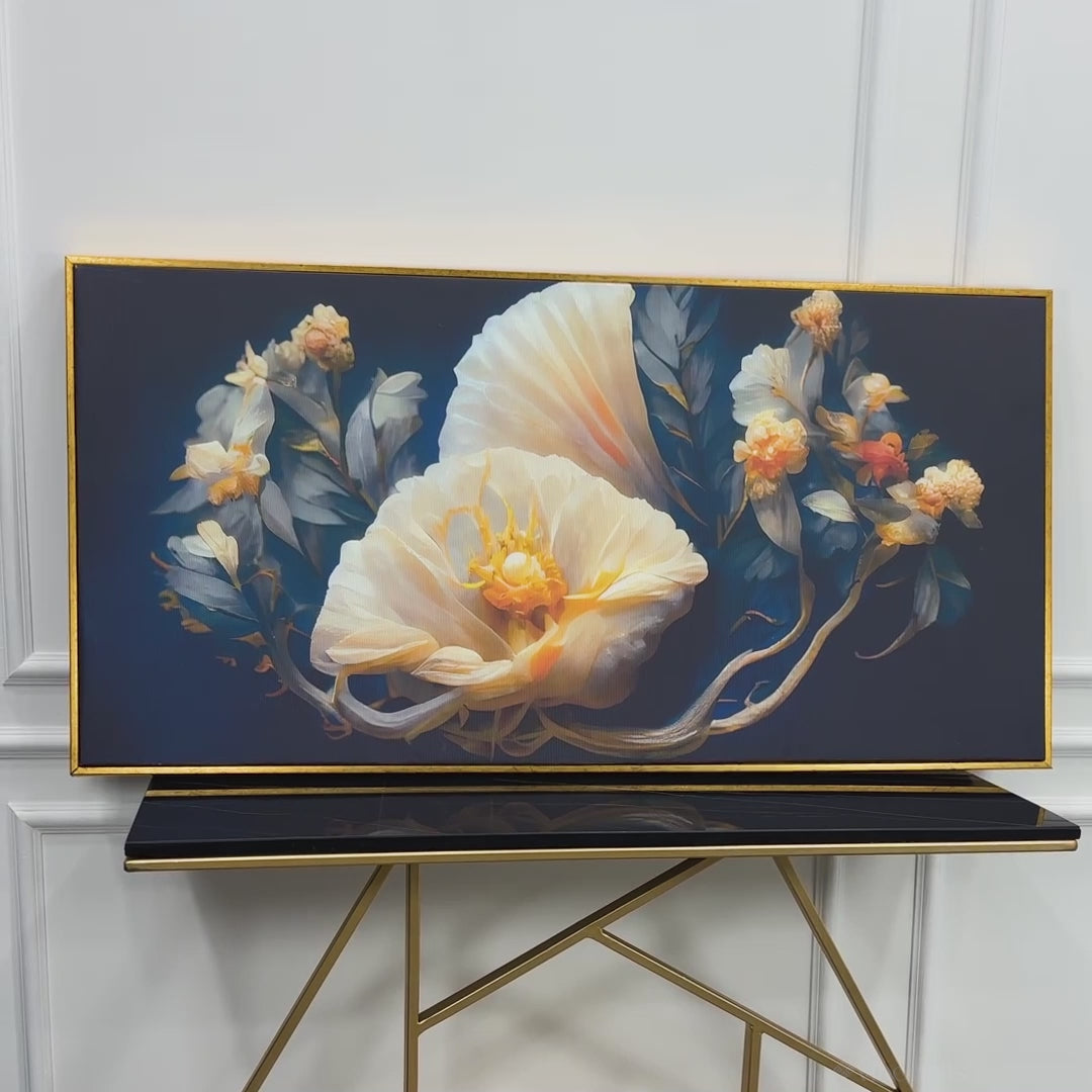 flower canvas painting