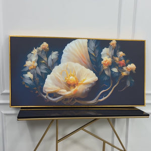 Elegant Floral Flower art Canvas Wall Painting