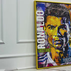 King Without Crown CR7 Cotton Canvas Wall Painting