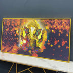 Lord Ganpati Ganesha Premium Canvas Wall Painting