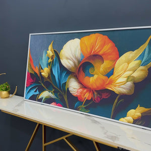 Elegant Floral Flower Artistic Art Canvas Wall Painting