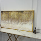 Luxurious Golden Pattern Premium Wall Painting