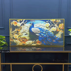 Abstract Peacock Canvas Wall Luxury for Home Decor
