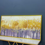 Forest Splatter Abstract Art Canvas Wall Painting