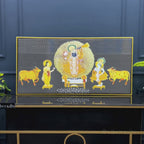 Divine Shrinathji Pichwai Art Canvas wall Painting