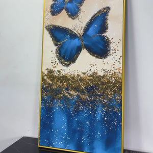 Beautiful Butterfly Premium Canvas Wall Painting