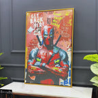 Be The Hero Of Your Life Dead Pool Cotton Canvas Wall Painting