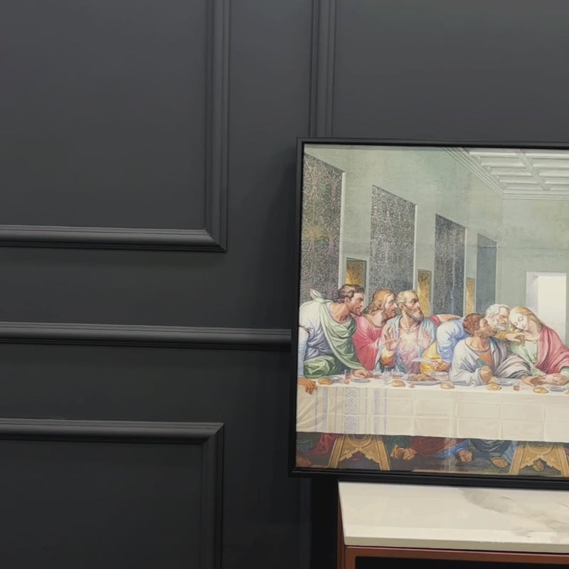 Last supper of Jesus Wall Painting