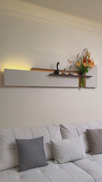Aesthetic Wall Decoration with LED Lights for Home & Office Decor