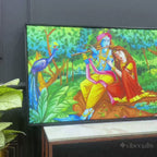Lord Radha Krishna in Forest Wall Painting