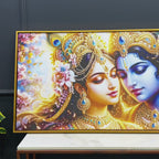 Shree Radha Krishna Premium Canvas Wall Painting