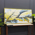 Modern Luxury Feather Abstract Painting