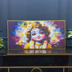 Bal Gopal Cute Canvas Painting for Living Room & Kids Room
