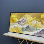 Beautiful Mountain Scenery Premium Canvas Wall Painting