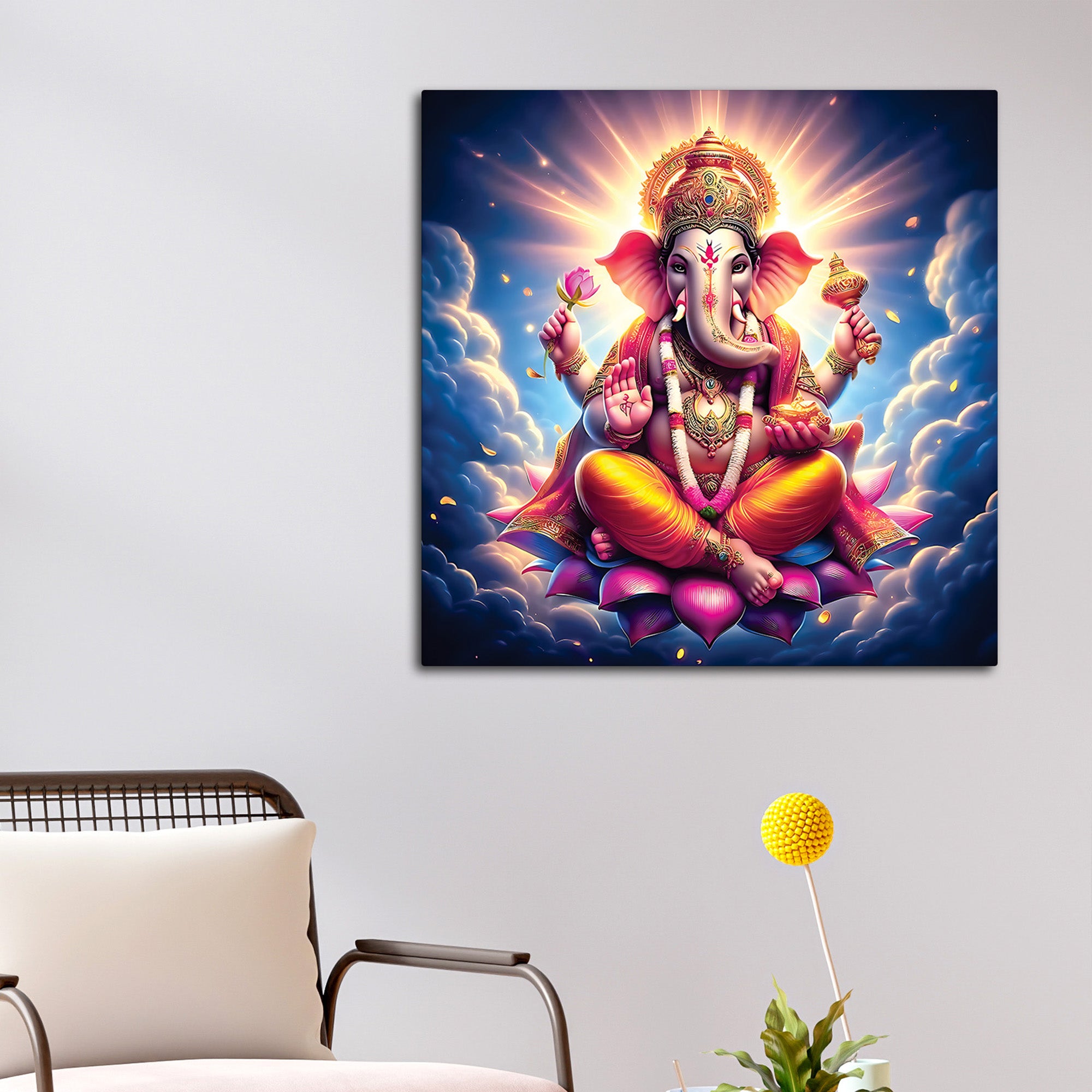 Ganesha Home Wall Painting