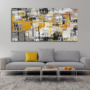 Psychedelic Abstract Art Canvas Wall Painting