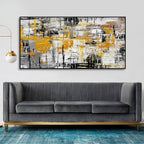 Psychedelic Abstract Art Canvas Wall Painting