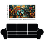 Radha Krishna Decorative Indian Canvas Painting