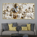 Radha Krishna Gokul Leela 3D Canvas Wall Painting