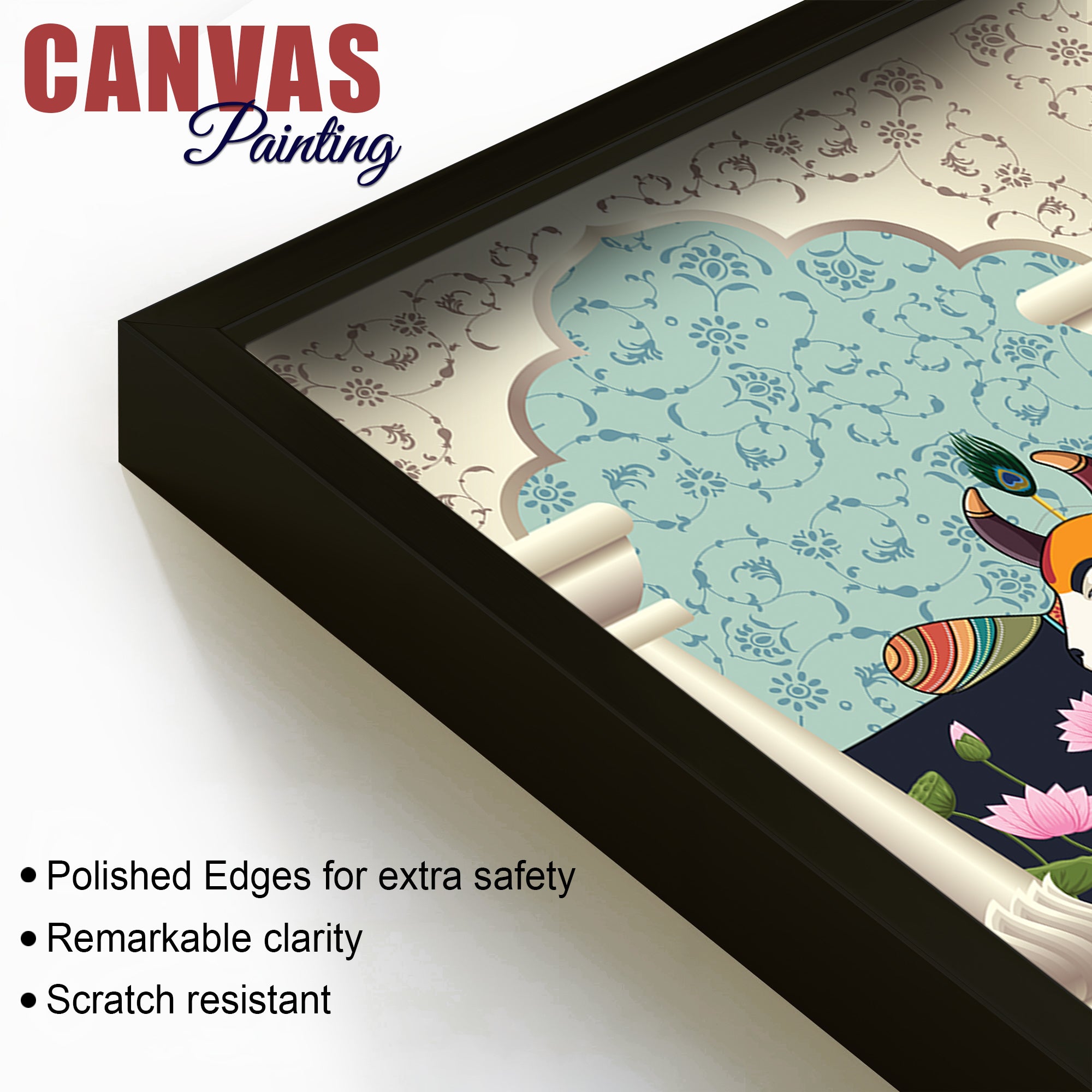 Radha Krishna Nathdwara Pichwai Premium Wall Painting