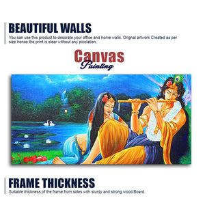 Radha Krishna Painting Canvas Big Wall Painting Wall Art