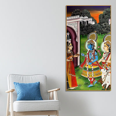 radha-krishna-pichwai-style-canvas-painting-spiritual-wall-decor-for-home