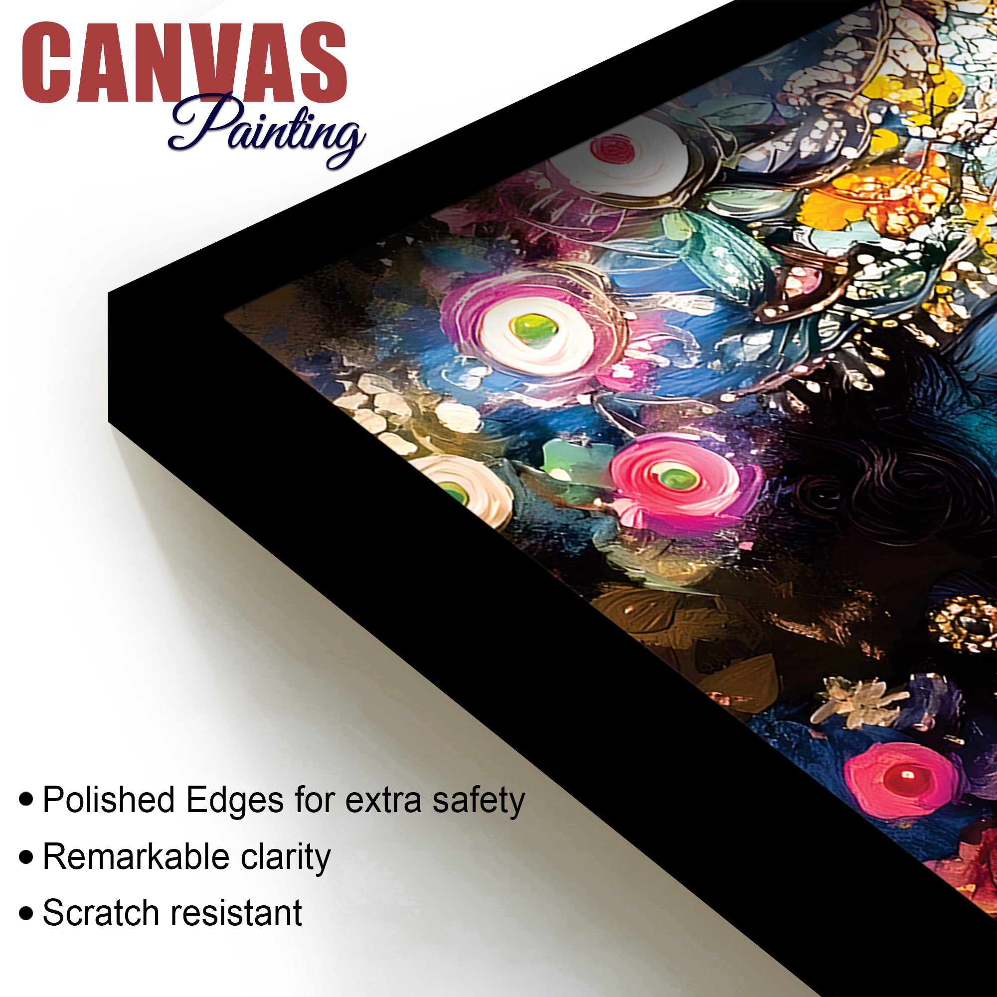 Radha Krishna Premium Spiritual Canvas Painting for Home Decor