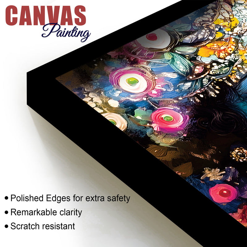 Radha Krishna Premium Spiritual Canvas Painting for Home Decor
