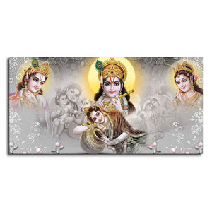 Radha Krishna Premium Wall Painting