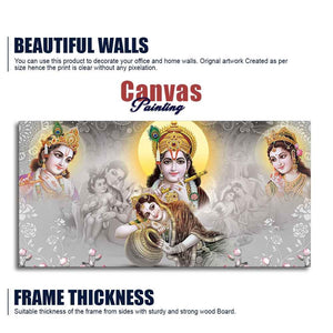 Radha Krishna Premium Wall Painting