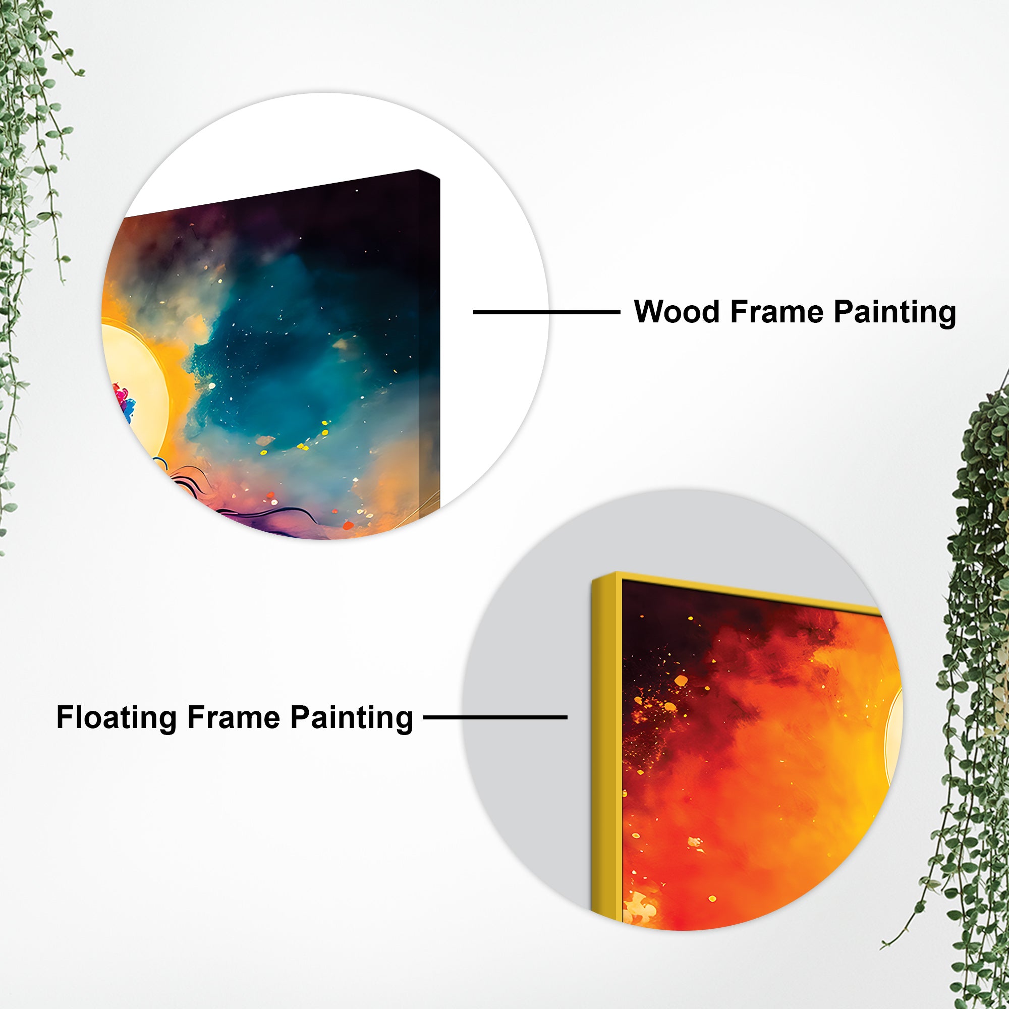 Radha Krishna Traditional Indian Art Painting Wall Décor