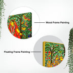 Radha Krishna Wall Painting | Ethnic Home Décor