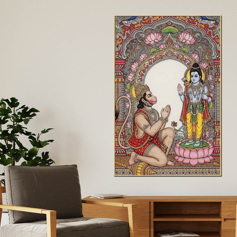 ram-hanuman-bhakti-religious-canvas-painting-for-hindu-wall-decoration