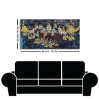 Ramayana Story at the Temple of Emerald Buddha Canvas Wall Painting