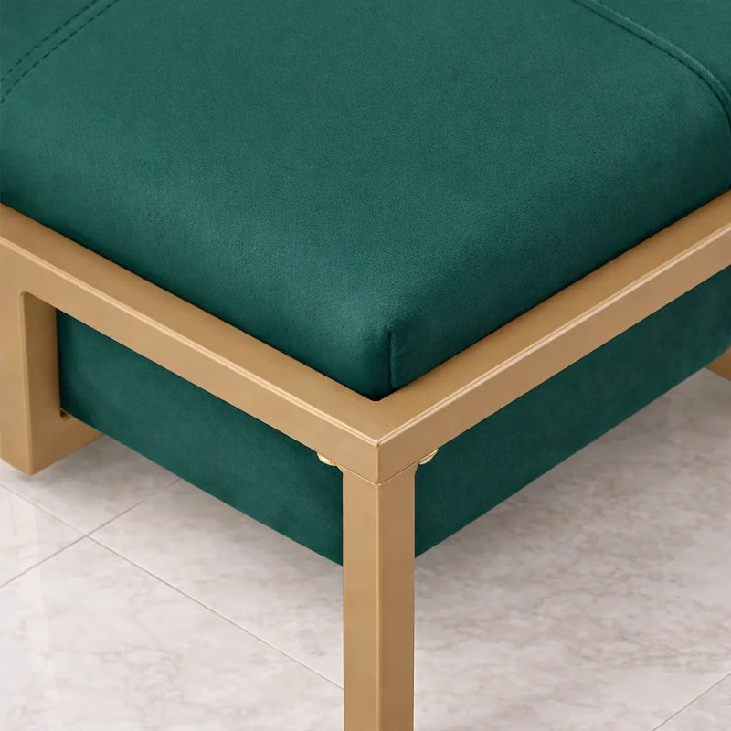 rectangular-shaped-velvet-ottoman-with-golden-metal-finish