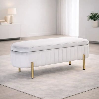 rectangular-shaped-white-velvet-storage-ottoman-with-golden-metal-finish